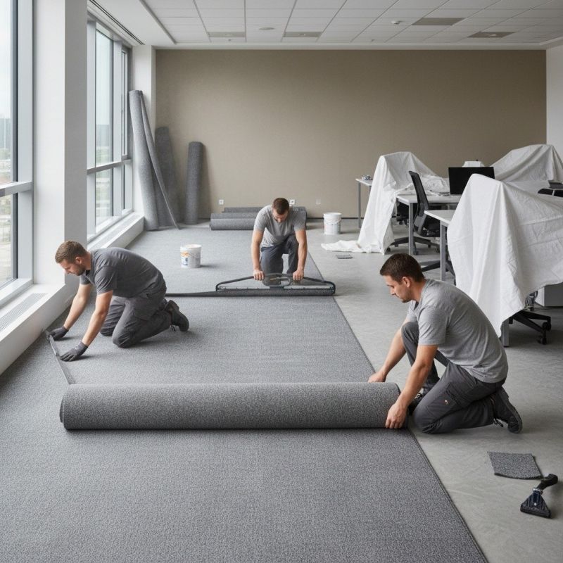 Our team working on Flooring Service projects in Easton, MD