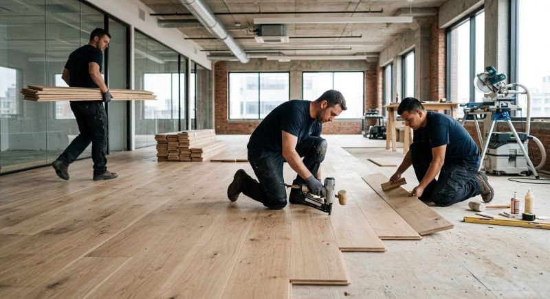 Commercial Hardwood Service in Ridgely, MD