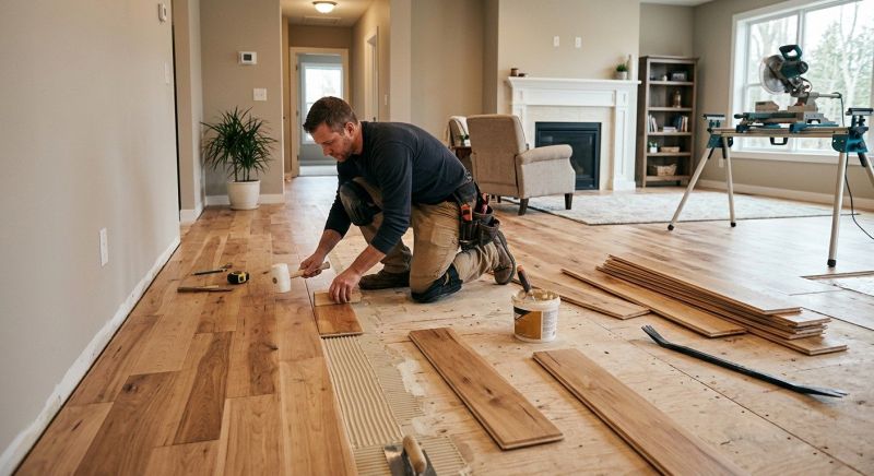 Engineered Wood Installation in Easton, MD