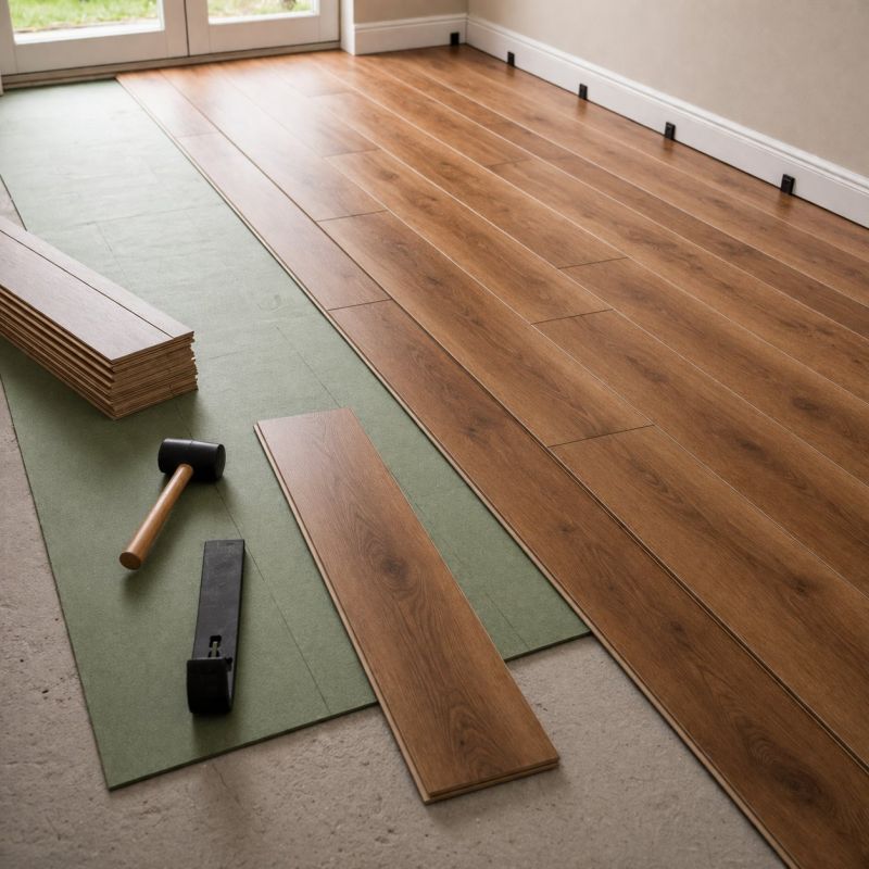 Laminate Floor Replacement in Dorchester County, MD