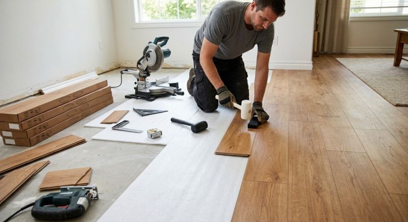 Laminate Floor Replacement in Stevensville, MD