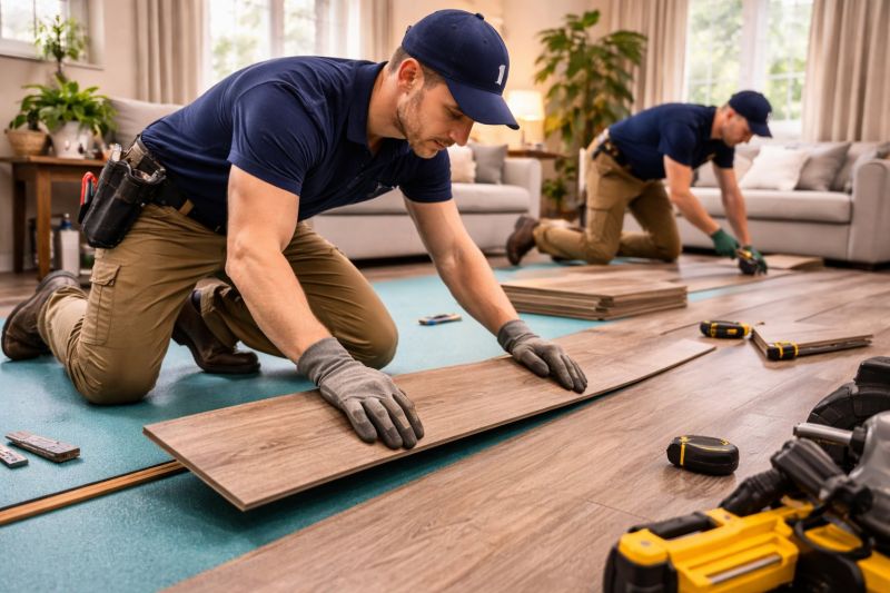 Laminate Floor Replacement in Stevensville, MD