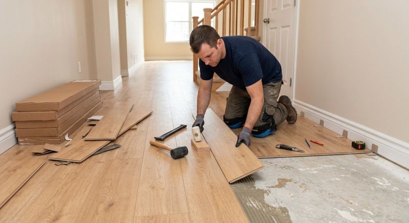 Laminate Flooring Replacement in Easton, MD