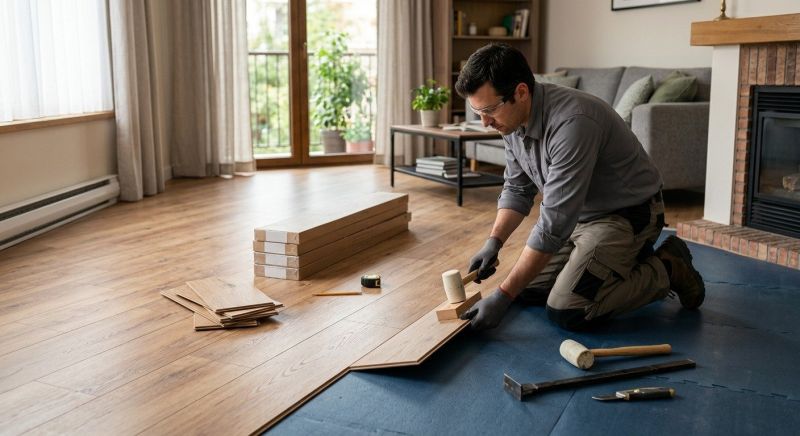 Laminate Wood Installation in Easton, MD