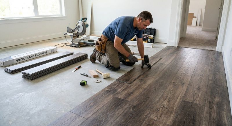 Linoleum Floor Installation in Denton, MD