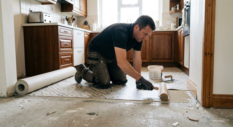 Linoleum Floor Installation in Grasonville, MD
