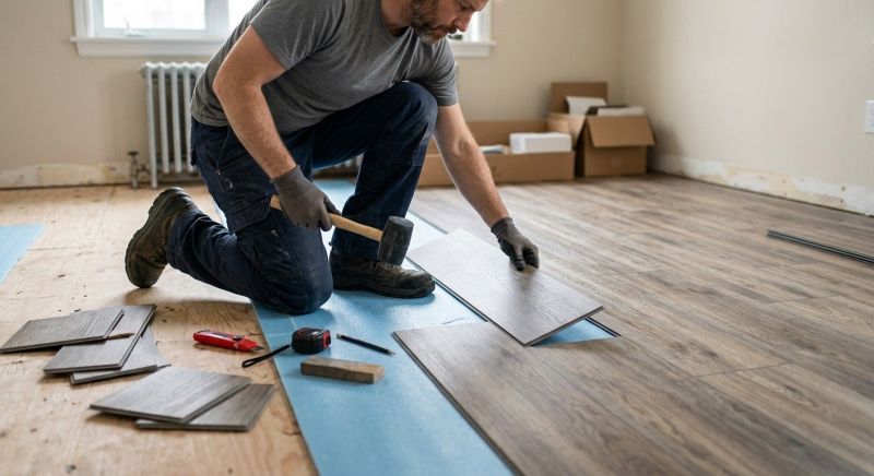 Linoleum Flooring Replacement in Easton, MD