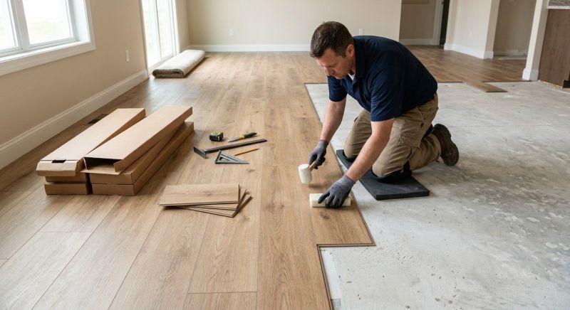 Luxury Vinyl Tile Installation in Preston, MD