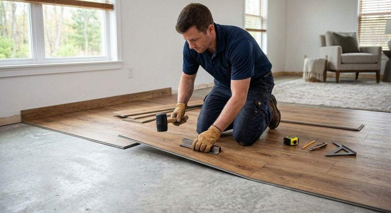 Luxury Vinyl Tile Installation in Queenstown, MD