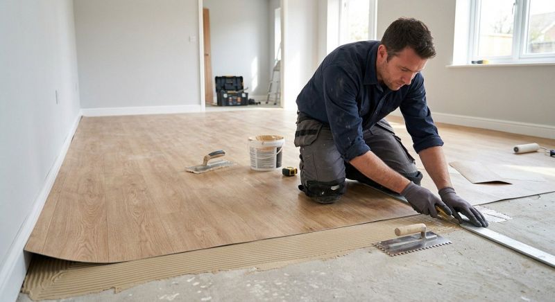 Sheet Flooring Installation in Chester, MD