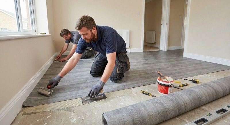 Sheet Flooring Installation in Denton, MD