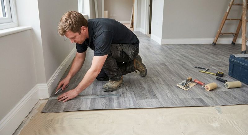 Sheet Flooring Installation in Ridgely, MD