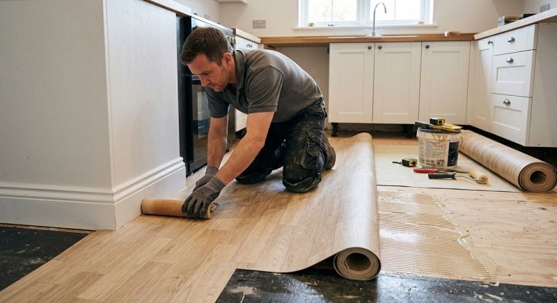 Sheet Linoleum Installation in Cambridge, MD