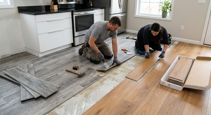Vinyl Floor Replacement in Easton, MD