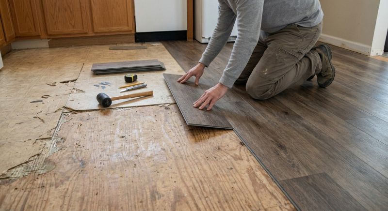 Vinyl Flooring Installation in Shady Side, MD