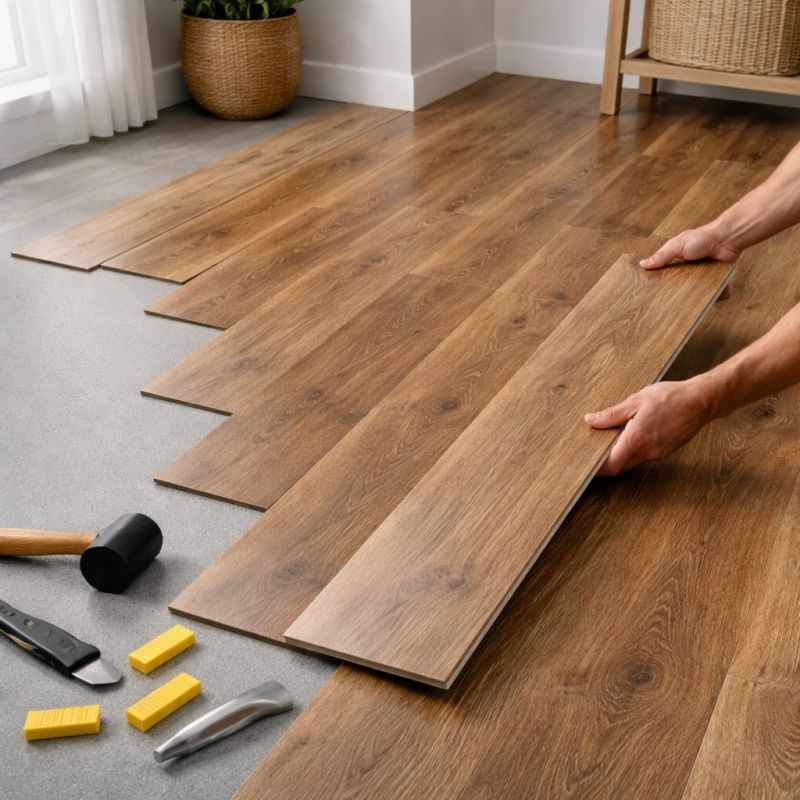 Vinyl Plank Floor Installation in Easton, MD